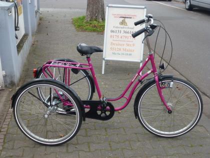(147) Dreirad 5 Gang Rücktrittsbremse + Trommelbremse 26 Zoll Rh 56 HAVERICH