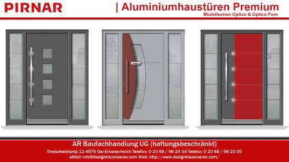 Moderne Designhaustüren Aluminiumhaustüren Haustüren Eingangstüren