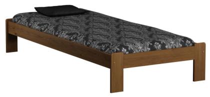 Bett Massivholzbett mit Lattenrost Gästebett 90x200 cm Ehebett Jugendbett 13 Lei