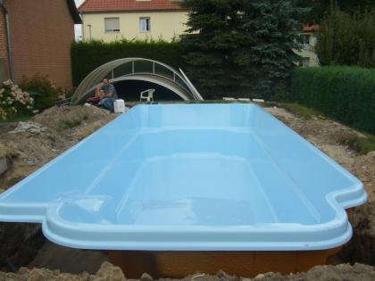 * aus Polen - von BLASK - Glasfaserverstärkte  Schwimmbecken / Swimmingpool - ov