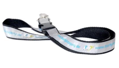 Lanyards und Schlüsselanhänger mit Ihrem Logo - AB 100 Stück - Werbeartikel, Wer