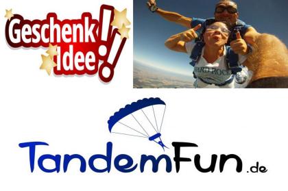 Die Geschenkidee! Fallschirmspringen nähe München, Regensburg, Nürnberg