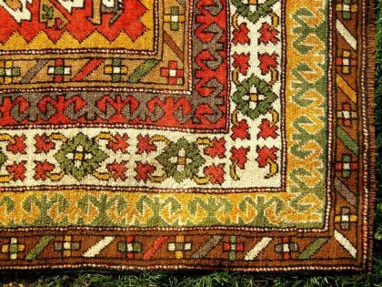 Orientteppich Adlerkazak 244x160 alt (T088)