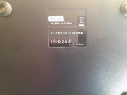 T.bone DS16R, * UHF Receiver mit FunkMikrofon