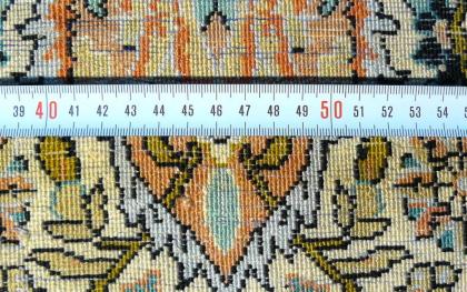 Sammlerteppich Kaschmir 148x89 alt (T037)
