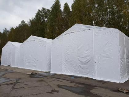 Lagerzelt 8x16 Zelthalle Weidezelt Zeltgarage Garagenzelt Winter