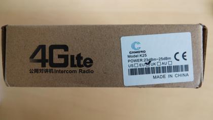 Zello 4G Mobile Radio GSM-Funkgerät 4G lte Modell K25 CAMORO >EU