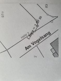Baugrundstück, voll erschlossen für den Neubau eines Einfamilienhauses
