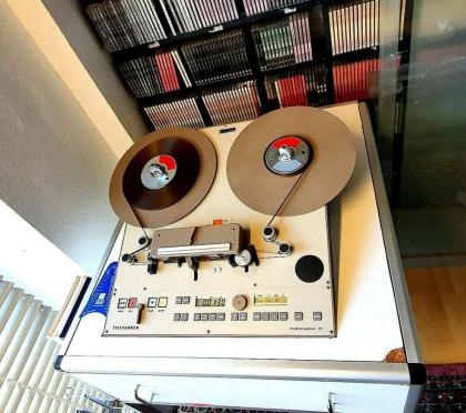 AEG Telefunken M21 Tonbandgerät / Tape Recorder, Top Zustand, incl. Zubehör