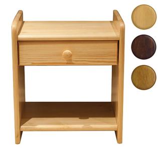 Nachtkastel Nachtkästchen Massivholz Nachtkonsole Erle Eiche Nuss