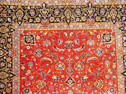 Orientteppich Keschan Kashan alt TOP. T124