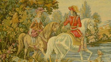 Bildteppich Gobelin 345x135 antik (G049)