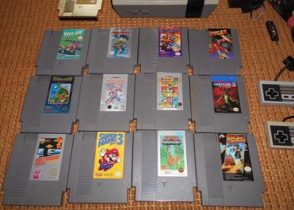 Nintendo NES Konsole + 2 Kontroller + 13 Spiele! (Zelda, Metroid)