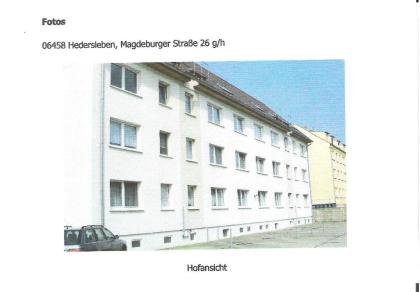 2 Mehrfamilien-Renditeobjekte in Aschersleben