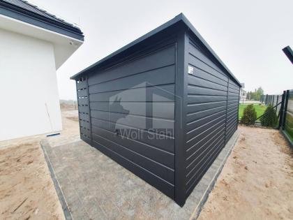  Blechgarage 3x6m Metallgarage Fertiggarage Holzoptik Individuelle Projekte ID44