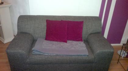 3 sitzer&&2 sitzer couch sruktur grau