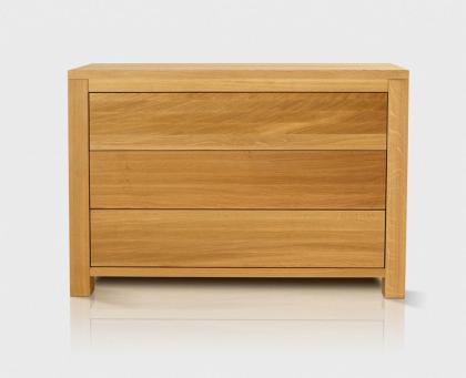 VERA KOMMODE MIT SCHUBLADEN EICHENHOLZ MASSIVHOLZMÖBEL HOLZSCHRANK 110x78x40cm