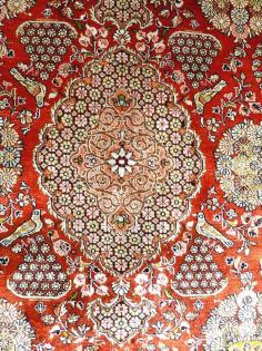 Orientteppich Ghom Seide alt Top. T034
