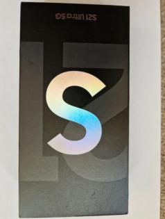 Samsung Galaxy S21 Ultra 5G SM-G998B/ DS-256GB-Phantom Silber (entsperrt)