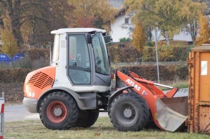 Kran, Bagger, Stapler, Baumaschinen, Mainz, SZFL