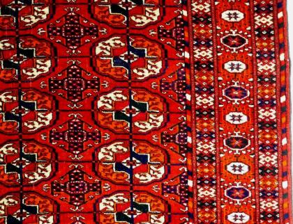 Orientteppich Tekke-Buchara antik. T065