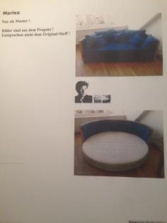 WK Design Klassiker Marisa - Rundsofa Bettsofa