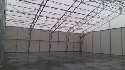 Lagerzelt 8x16 Zelthalle Weidezelt Zeltgarage Garagenzelt Winter