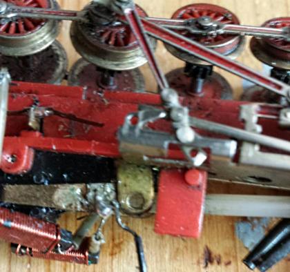 Reparatur ihrer Loks (Spur TT, analog)