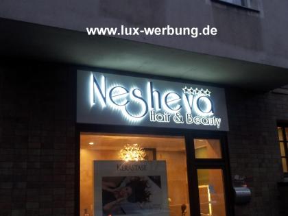 Außenwerbung Leuchtwerbung Leuchtreklame 3D LED Leuchtbuchstaben Buchstaben mit