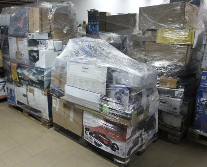 Restposten, Paletten, LKW, Haushaltsgeräte, Elektronik, CONRAD ELECTRONICS, 16%