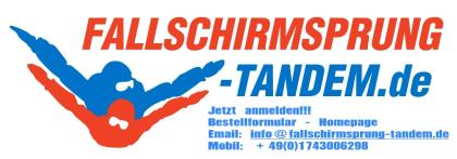 Fallschirmspringen Bayern Cham Tandemsprung Flugfest