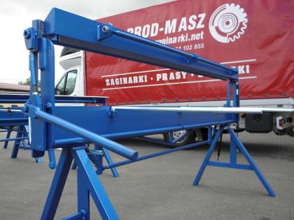 Abkantbank 2640/1,2 Öffnungshöhe 300 mm  Rollenschere Glattwalzmaschine Kantbank