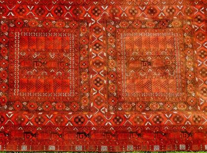 Orientteppich Salor-Nomaden antik. T104
