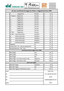 Preiswerte Black Shot Trigger set 4/ 1
