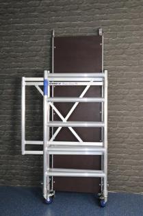 ALUMEXX Basic-X Zimmerfahrgerüst, Rollgerüst, Kompaktgerüst, Plattform, NEU