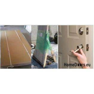 Technischetüren Außentüren Stahltüren Stahl Grau Größe 60 Linkstür