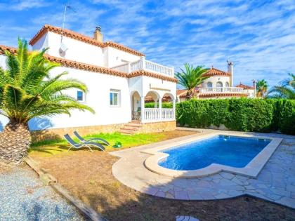 SPANIEN Ferienhaus Costa Dorada in Miami Playa mit privatem Pool und Meerblick