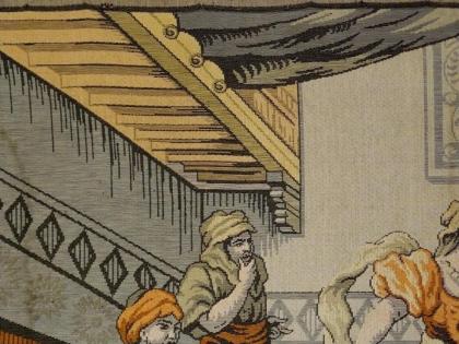 Gobelin Bildteppich antik groß (G013)