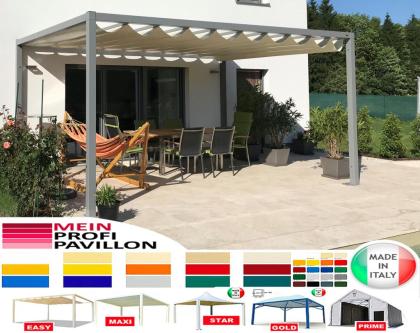 Pergola 4x5 Pavillon Zelt Restaurant personalisierte Farbe Stahl Pvc Café Garten