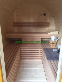 Fasssauna, Saunafass, Sauna Pod, Gartensauna, Außensauna, Saunahäuser, Saunakota