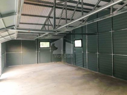 Blechgarage 10x5m Stahlgarage Doppelgarage Garage nach Maß Hohe Qualität GP144