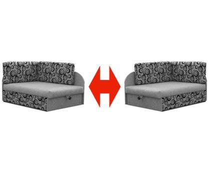 Ecksofa Kindersofa Jugendcouch Kissen mit Aufbewahrungsbox mit Schlaffunktion