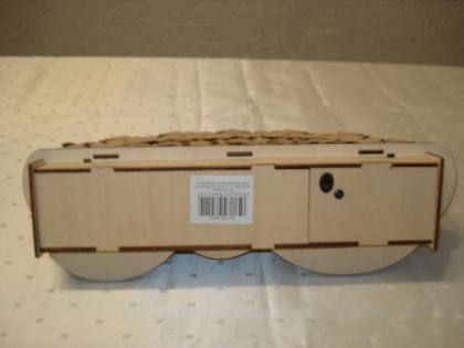 Holz Weihnachtsdorf mit LED Beleuchtung neuwertig