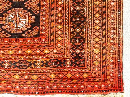 Sammlerteppich Turkestan antik 185x111 (T039)