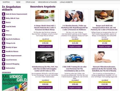 Besondere Angebote