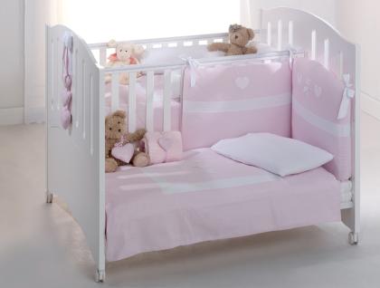 Baby Zwillingsbett Gemini Vollholz Buche Bett für Zwilling Azzurra Design