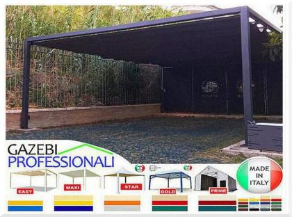 Pergola 5x5 Pavillon Zelt Restaurant personalisierte Farbe Stahl Pvc Café Garten