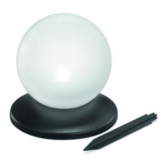 Solarkugel, Schwimmkugel 25 cm, 4 warm-weiß leuchtende LED