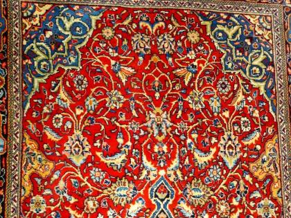 Sammlerteppich Saruk 222x130 antik (T091)