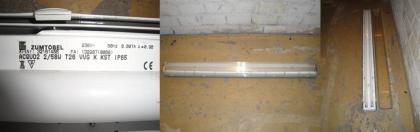 ZUMTOBEL Leuchten 2x58W IP 65 Feuchtraumwannenleuchte TOP ANGEBOT